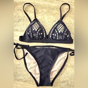 Elegant Navy Bikini Set